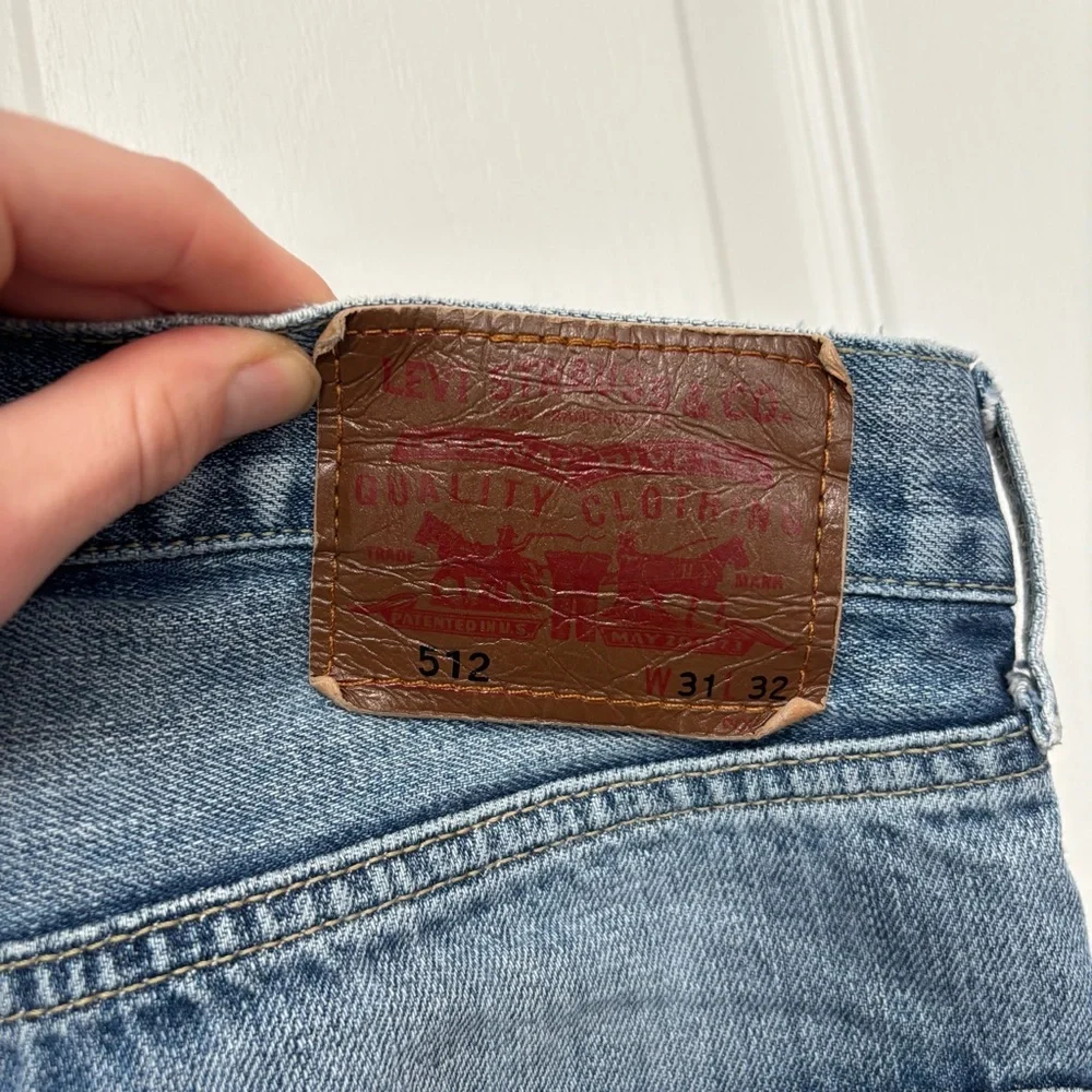 Levi’s 512 Relax Straight Blue Jeans | Size 31x32